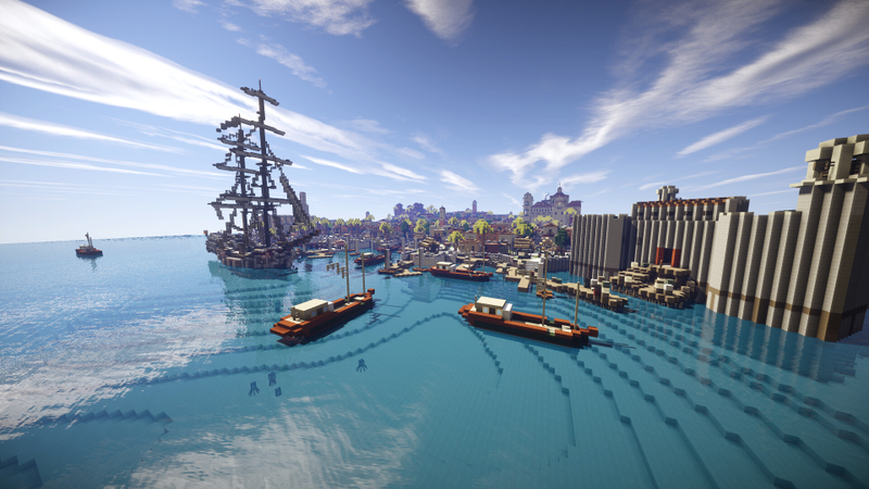 Illustration for article titled Havana from Assassin's Creed IV, Recreated in Minecraft